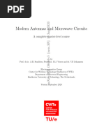 Modern Antenna and Microwave Circuits