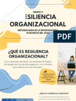 Resiliencia Organizacional