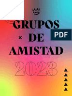 Grupos de Amistad 2023 - Octubre 2