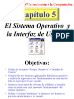 Diapositivas05 "El Sistema Operativo y Su Interfaz de Usuario.