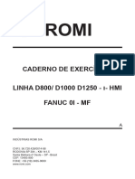 Caderno de Exercícios D 600 - 800 - 1000 - 1250 V5