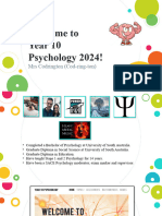 Welcome To Year 10 Psychology 2024!: Mrs Codrington (Cod-Ring-Ton)