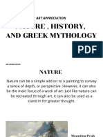 ART APP Nature History and Greek Mythology