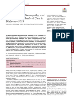 Retinopatía, Neuropatía y Cuidado Del Pie Diabetico, Ada2023