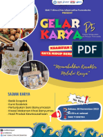 Flyer Gelar Karya P5