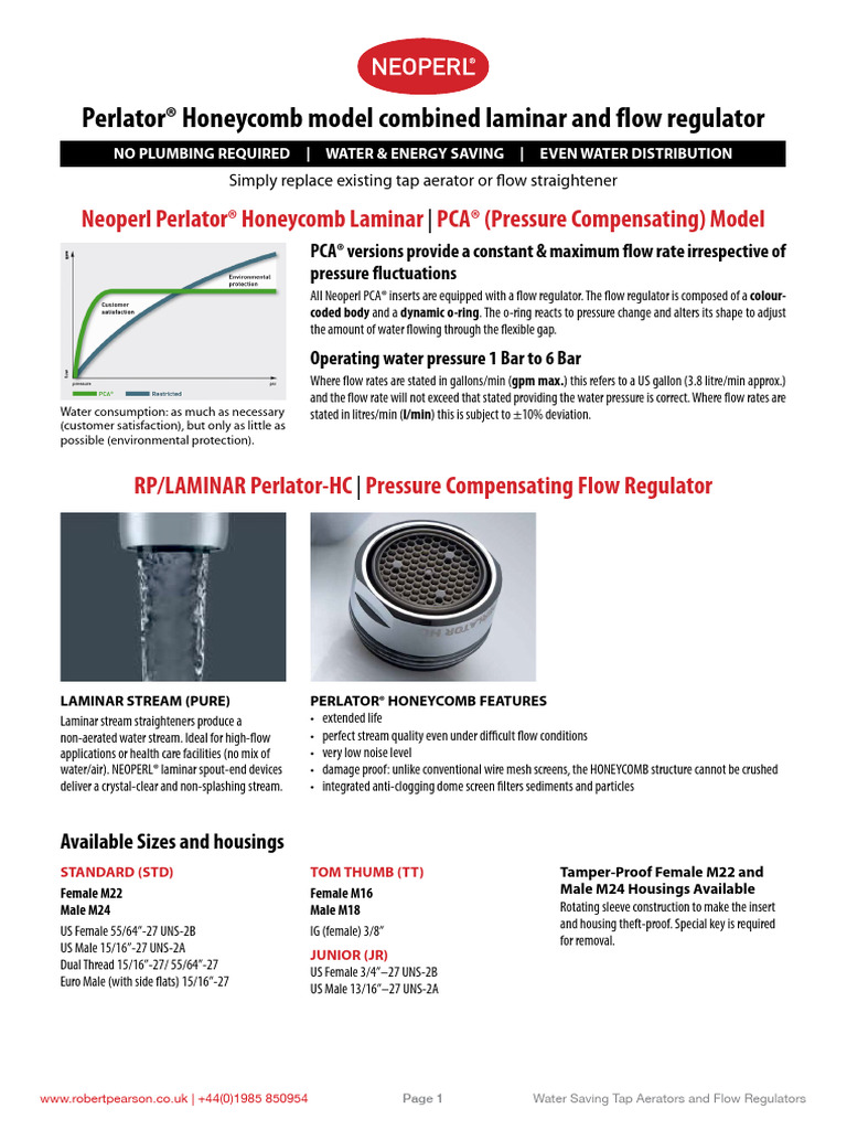 RP Laminar Pca Perlator | PDF | Gallon | Water