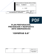 PLA-SST-001 Plan de Preparación, Prevención y Respuesta Ante Emergencias MONTAÑO, MONTOYA LOAIZA ARTEAGA LANDAUZURI