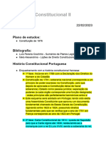 Direito Constitucional II