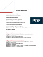 Formatos Referenciales Seguridad y Salud en El Trabajo