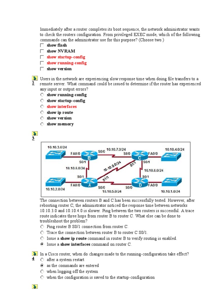 Cisco Router Configuration Commands Guide | PDF | Router (Computing ...