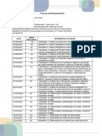 Ficha de Acompanhanento