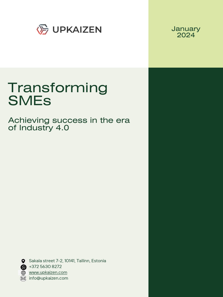 2023.Q4. Transforming SMEs To Achieve Success in The Era of Industry 4. ...