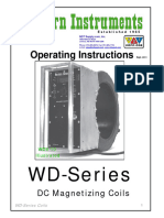 Western Instruments WD Series Coils Manual