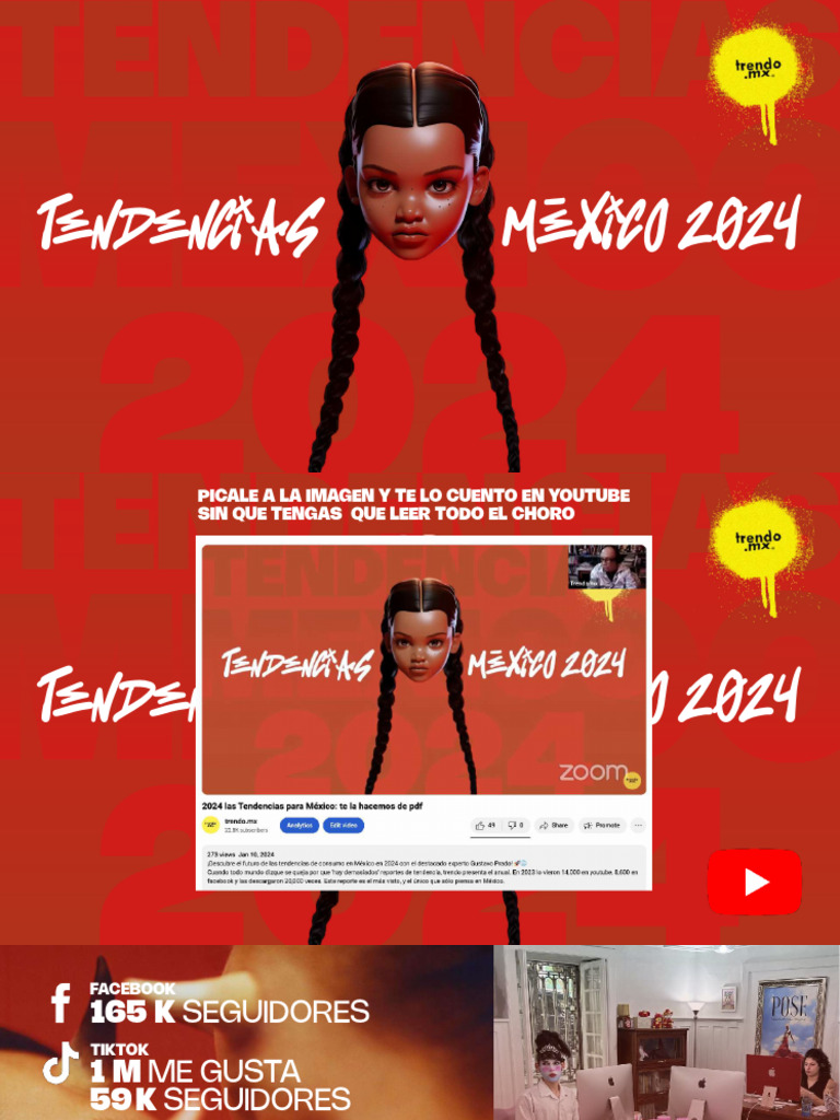 Tendencias 2024 PDF México Adolescencia
