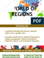5 A World of Regions