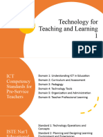 Technology For Teaching and Learning 1