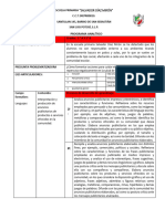 Programa Analitico Quintos