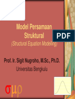 Model Persamaan Struktural MM