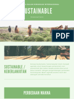 Sustainable Dalam Pariwisata