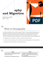 Demography and Migration