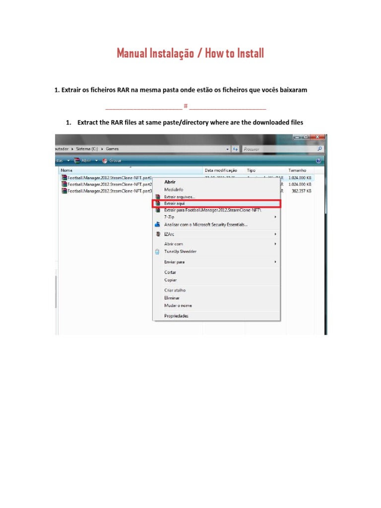 How To Install / Manual | PDF
