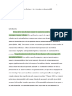 Los Roles de Género y Los Estereotipos en La Maternidad