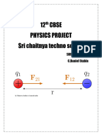 Physics Self Investigatory Project