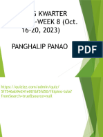 Grade 4 PPT - Filipino - Q1 - Panghalip Panao