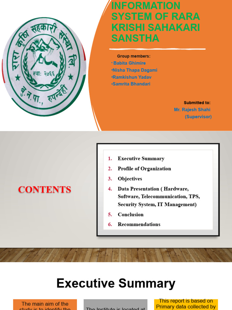Information System of Rara Krishi Sa…