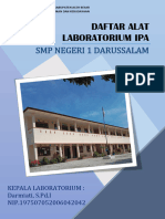 Daftar Alat Lab SMP Negeri 1 Darussalam