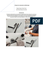 3er Reporte de Laboratorio de Metrología