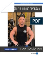 Muscle Building Program - Pat Davidson