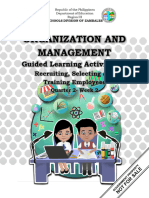 Organization and Management: Guided Learning Activity Kit