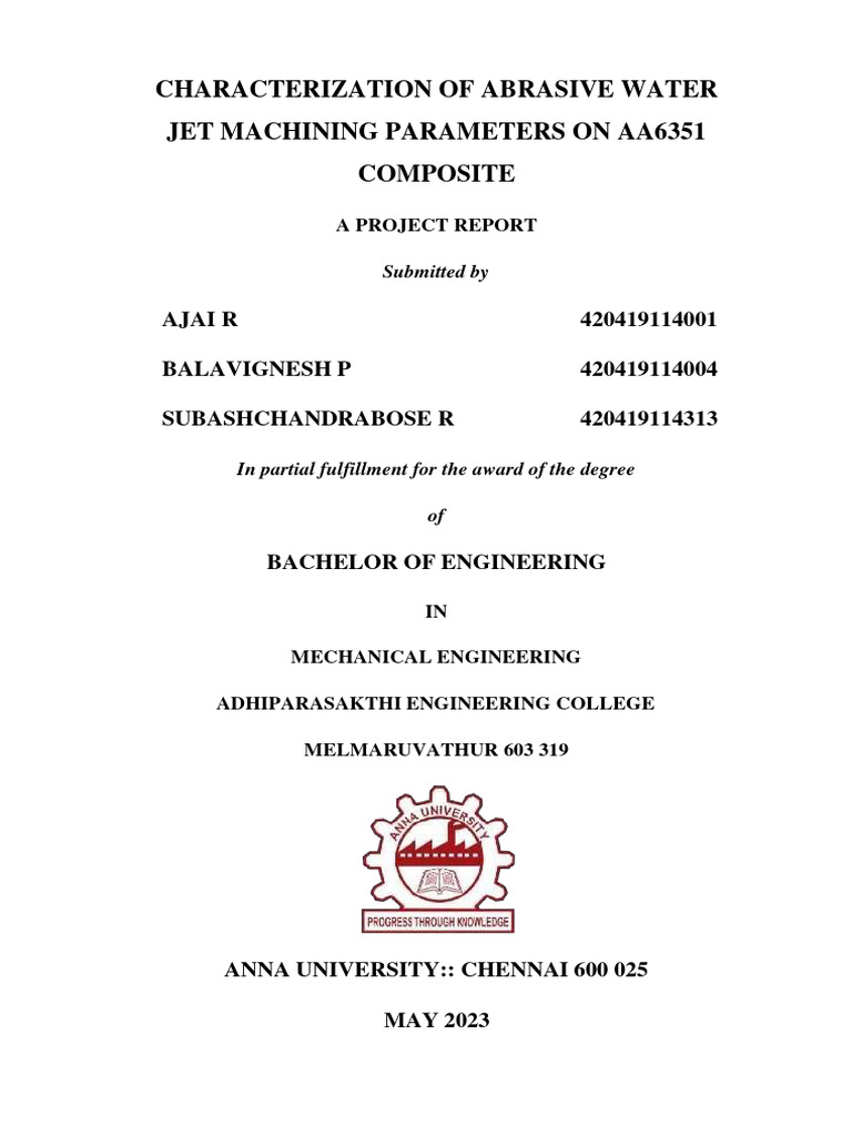 Batch 1 | PDF | Composite Material | Chemistry