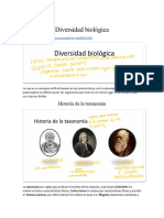 Diversidad Biologica