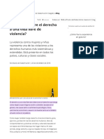 ¿A Qué Se Refiere El Derecho A Una Vida Libre de Violencia - Secretaría de Gobernación - Gobierno - Gob - MX