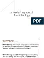 Chemical Aspects of Biotehcnology