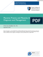 BJOG - 2018 - Jauniaux - Placenta Praevia and Placenta Accreta Diagnosis and Management