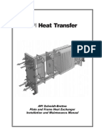 A320 Cooler Api Plate Heat Exchanger