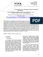 Studi Kasus Kolaborasi Wirausaha Berbasis Teknologi (Jurnal Technopreneurship) Di WR Industry