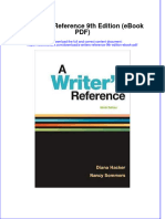 A Writers Reference 9th Edition Ebook PDF