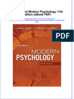 A History of Modern Psychology 11th Edition Ebook PDF