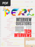 Perl Interview Questions