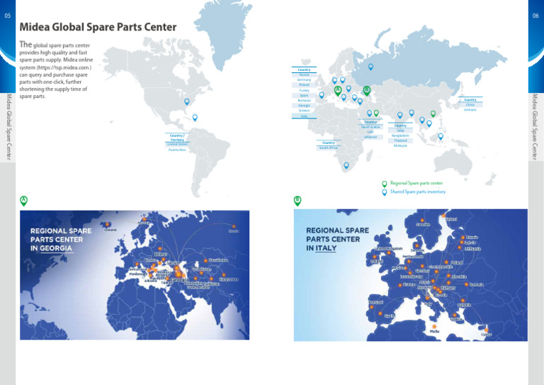 Midea Global Spare Parts Overview | PDF | Supply Chain Management ...