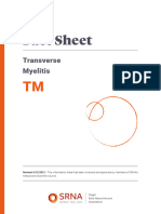 Fact Sheet: Transverse Myelitis