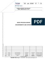 2342-AA00-JSD-0000-02 - 1 - Basic Process Design Requirements and Criteria