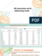 Slide - 3 - 8085 Instruction Set and Adressing Mode