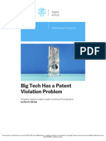 Big Tech Has A Patent Violation Problem
