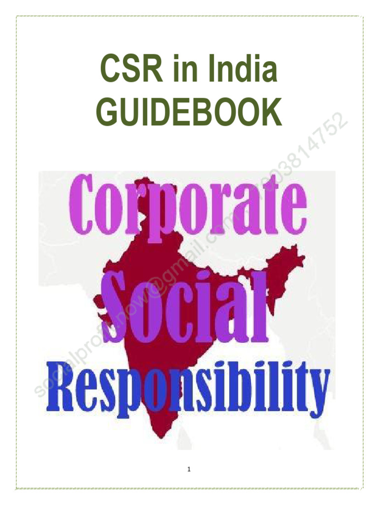 CSR Handbook 1 | PDF | Corporate Social Responsibility | Sustainability