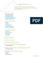 DNA and Genetics Quiz